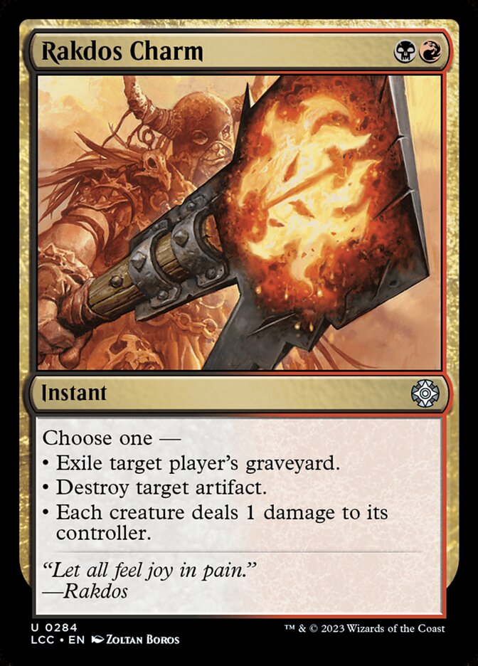 Rakdos Charm [The Lost Caverns of Ixalan Commander] | Gate City Games LLC
