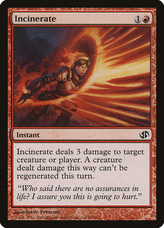 Incinerate [Duel Decks: Jace vs. Chandra] | Gate City Games LLC