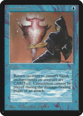 Unsummon [Limited Edition Alpha] | Gate City Games LLC