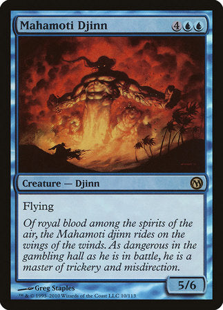 Mahamoti Djinn [Duels of the Planeswalkers] | Gate City Games LLC