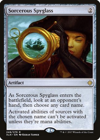 Sorcerous Spyglass [Ixalan] | Gate City Games LLC