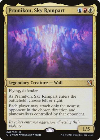 Pramikon, Sky Rampart [Commander 2019] | Gate City Games LLC