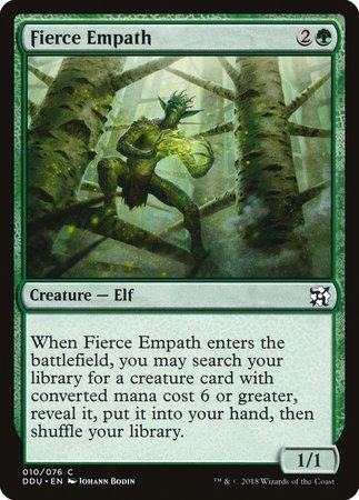 Fierce Empath [Duel Decks: Elves vs. Inventors] | Gate City Games LLC