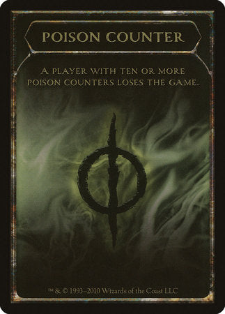 Poison Counter Token [Scars of Mirrodin Tokens] | Gate City Games LLC