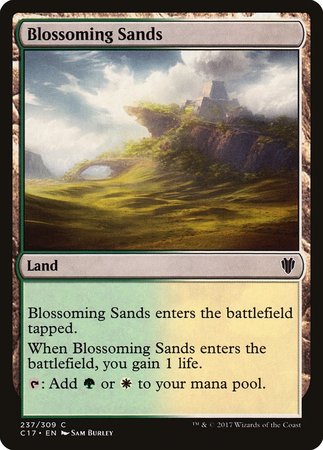 Blossoming Sands [Commander 2017] | Gate City Games LLC