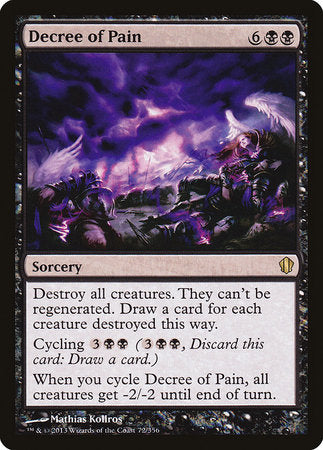 Decree of Pain [Commander 2013] | Gate City Games LLC