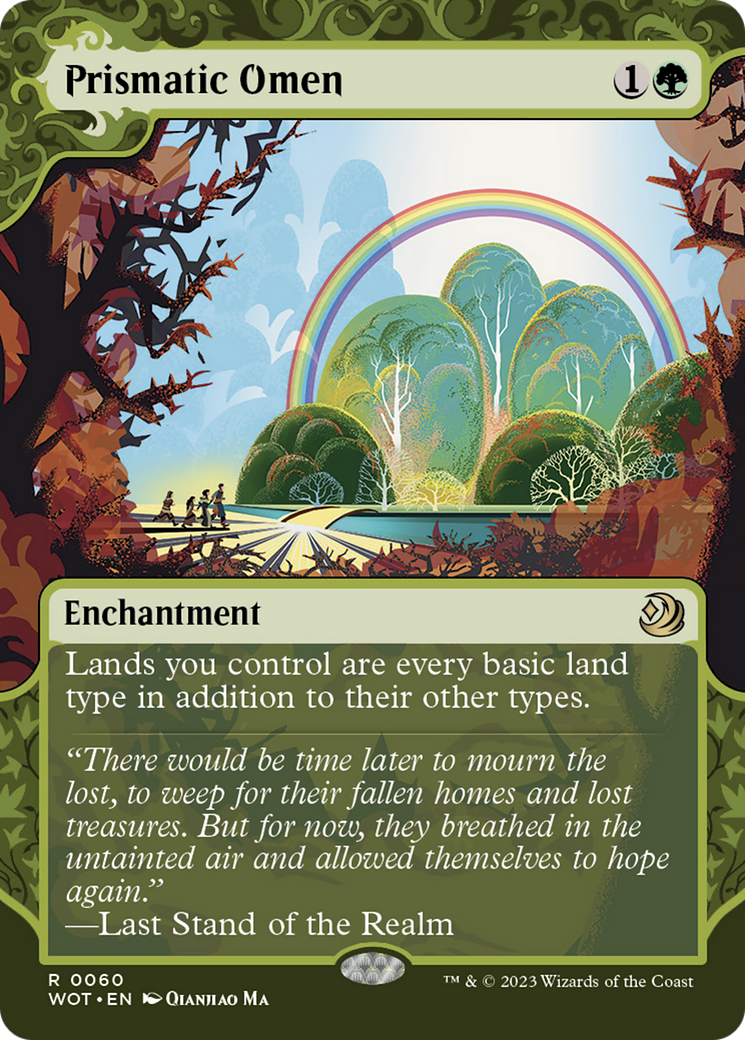 Prismatic Omen [Wilds of Eldraine: Enchanting Tales] | Gate City Games LLC