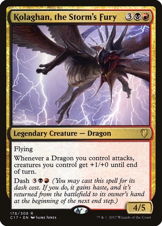 Kolaghan, the Storm's Fury [Commander 2017] | Gate City Games LLC