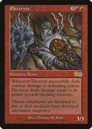 Electryte [Urza's Saga] | Gate City Games LLC