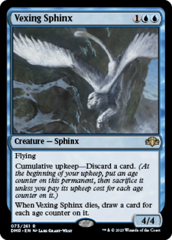 Vexing Sphinx [Dominaria Remastered] | Gate City Games LLC