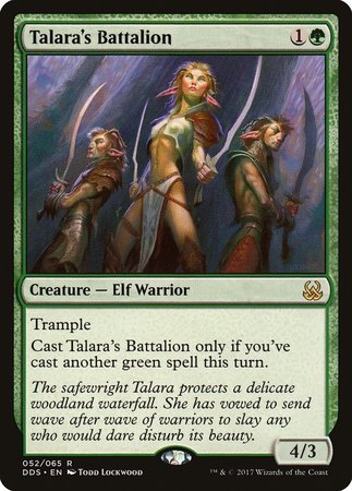 Talara's Battalion [Duel Decks: Mind vs. Might] | Gate City Games LLC