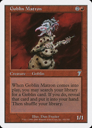Goblin Matron [Seventh Edition] | Gate City Games LLC
