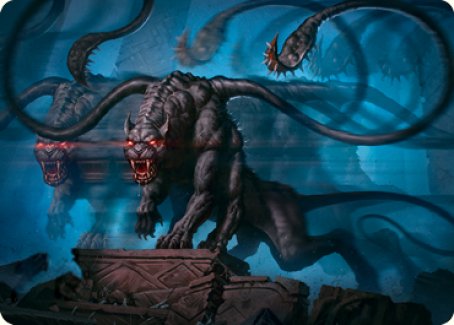 Displacer Beast Art Card [Dungeons & Dragons: Adventures in the Forgotten Realms Art Series] | Gate City Games LLC