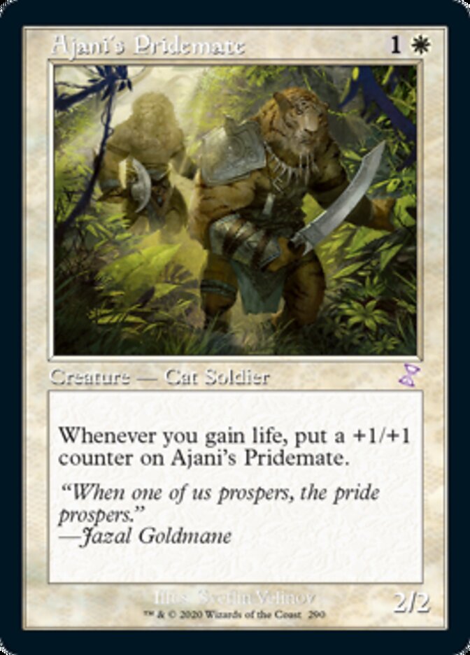 Ajani's Pridemate (Timeshifted) [Time Spiral Remastered] | Gate City Games LLC