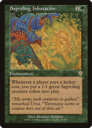 Saproling Infestation [Invasion] | Gate City Games LLC