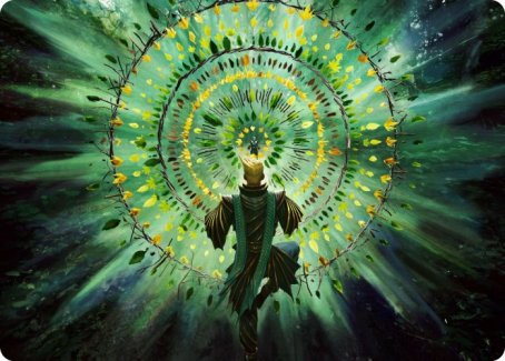 Verdant Mastery Art Card [Strixhaven: School of Mages Art Series] | Gate City Games LLC