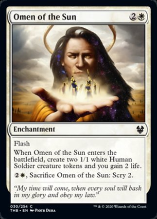 Omen of the Sun [Theros Beyond Death] | Gate City Games LLC
