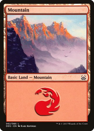 Mountain (62) [Duel Decks: Mind vs. Might] | Gate City Games LLC