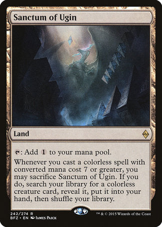 Sanctum of Ugin [Battle for Zendikar] | Gate City Games LLC