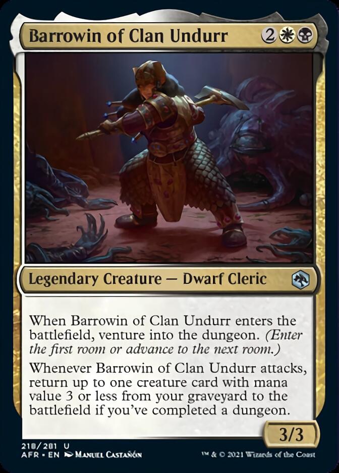 Barrowin of Clan Undurr [Dungeons & Dragons: Adventures in the Forgotten Realms] | Gate City Games LLC