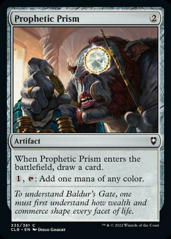 Prophetic Prism [Commander Legends: Battle for Baldur's Gate] | Gate City Games LLC