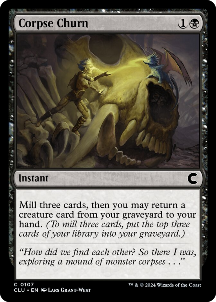 Corpse Churn [Ravnica: Clue Edition] | Gate City Games LLC