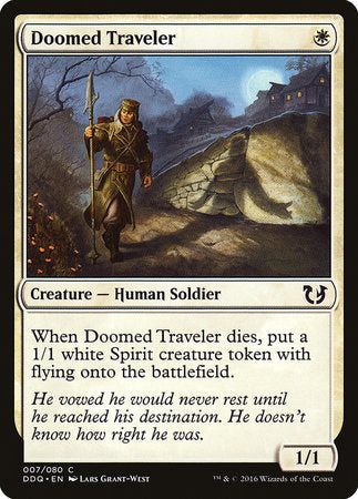 Doomed Traveler [Duel Decks: Blessed vs. Cursed] | Gate City Games LLC