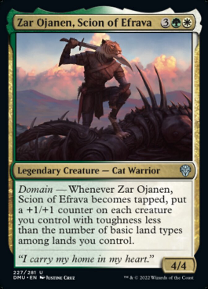 Zar Ojanen, Scion of Efrava [Dominaria United] | Gate City Games LLC