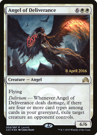 Angel of Deliverance [Shadows over Innistrad Promos] | Gate City Games LLC