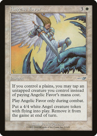Angelic Favor [Nemesis] | Gate City Games LLC