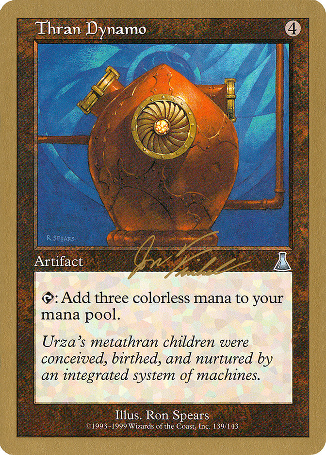Thran Dynamo (Jon Finkel) [World Championship Decks 2000] | Gate City Games LLC