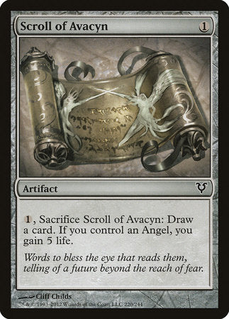 Scroll of Avacyn [Avacyn Restored] | Gate City Games LLC