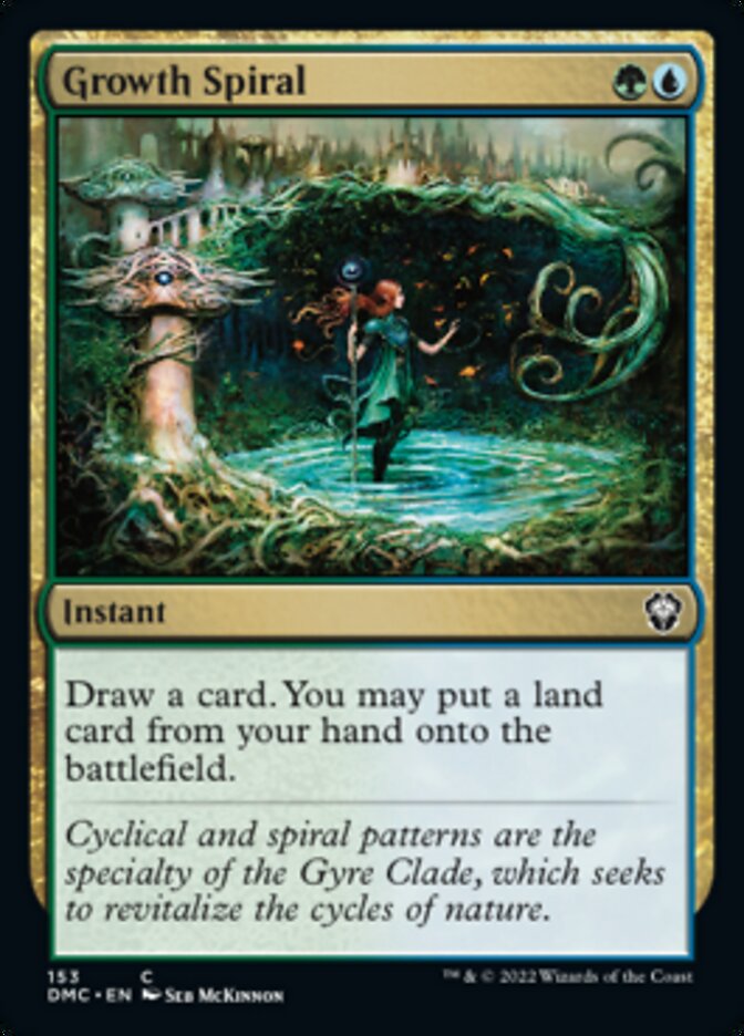 Growth Spiral [Dominaria United Commander] | Gate City Games LLC
