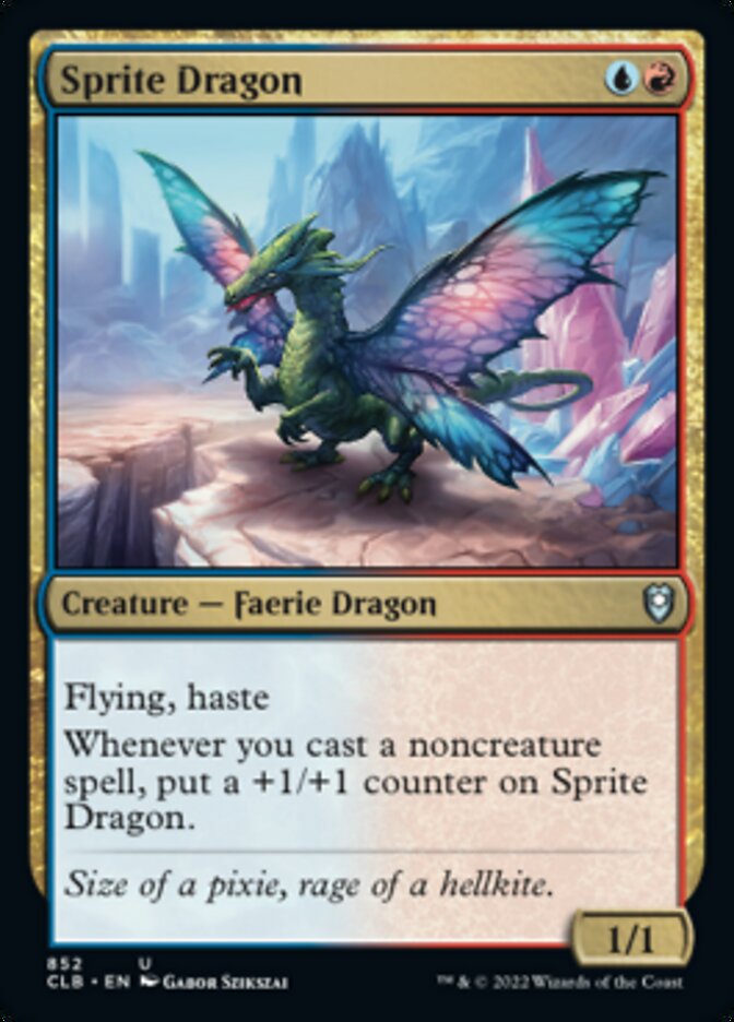 Sprite Dragon [Commander Legends: Battle for Baldur's Gate] | Gate City Games LLC