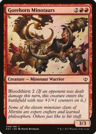 Gorehorn Minotaurs [Archenemy: Nicol Bolas] | Gate City Games LLC