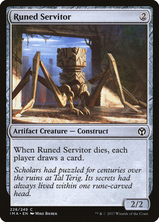 Runed Servitor [Iconic Masters] | Gate City Games LLC