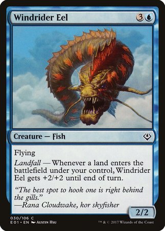 Windrider Eel [Archenemy: Nicol Bolas] | Gate City Games LLC