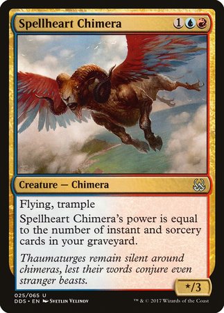 Spellheart Chimera [Duel Decks: Mind vs. Might] | Gate City Games LLC