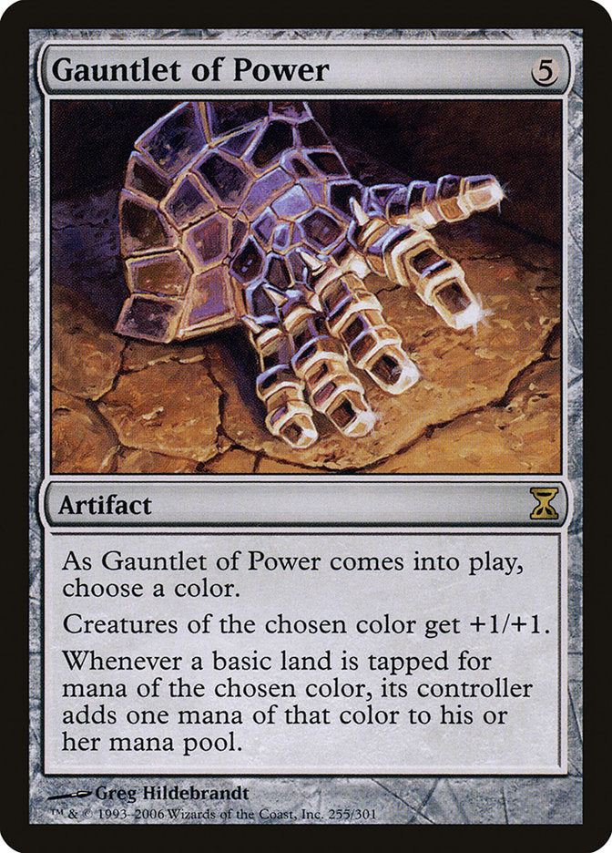 Gauntlet of Power [Time Spiral] | Gate City Games LLC