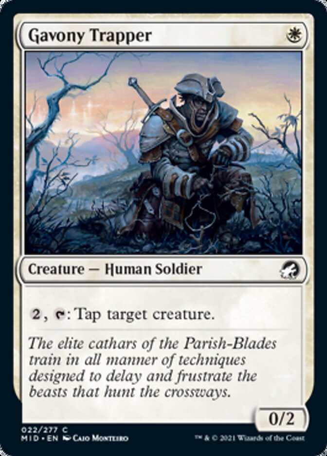 Gavony Trapper [Innistrad: Midnight Hunt] | Gate City Games LLC