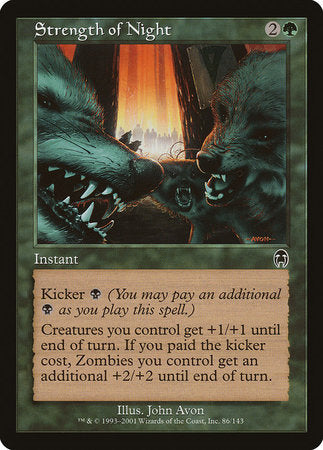 Strength of Night [Apocalypse] | Gate City Games LLC