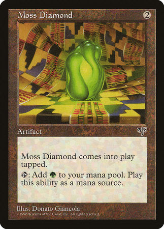 Moss Diamond [Mirage] | Gate City Games LLC