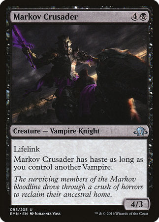 Markov Crusader [Eldritch Moon] | Gate City Games LLC