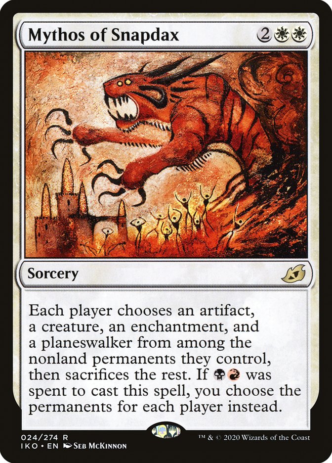 Mythos of Snapdax [Ikoria: Lair of Behemoths] | Gate City Games LLC