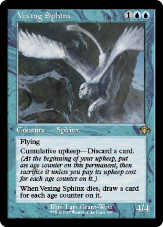 Vexing Sphinx (Retro) [Dominaria Remastered] | Gate City Games LLC