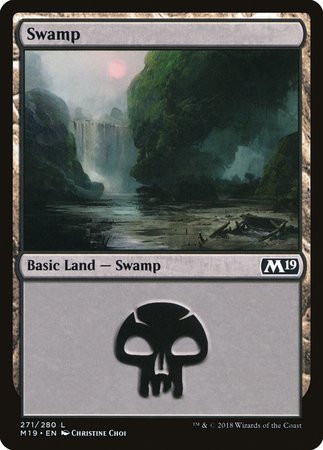 Swamp (271) [Core Set 2019] | Gate City Games LLC