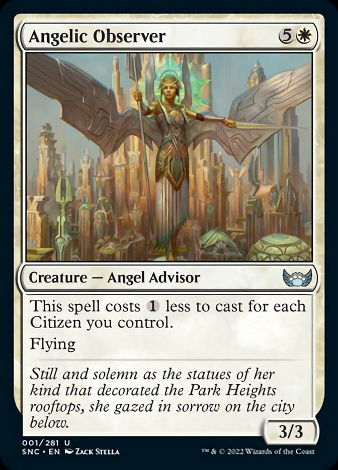 Angelic Observer [Streets of New Capenna] | Gate City Games LLC