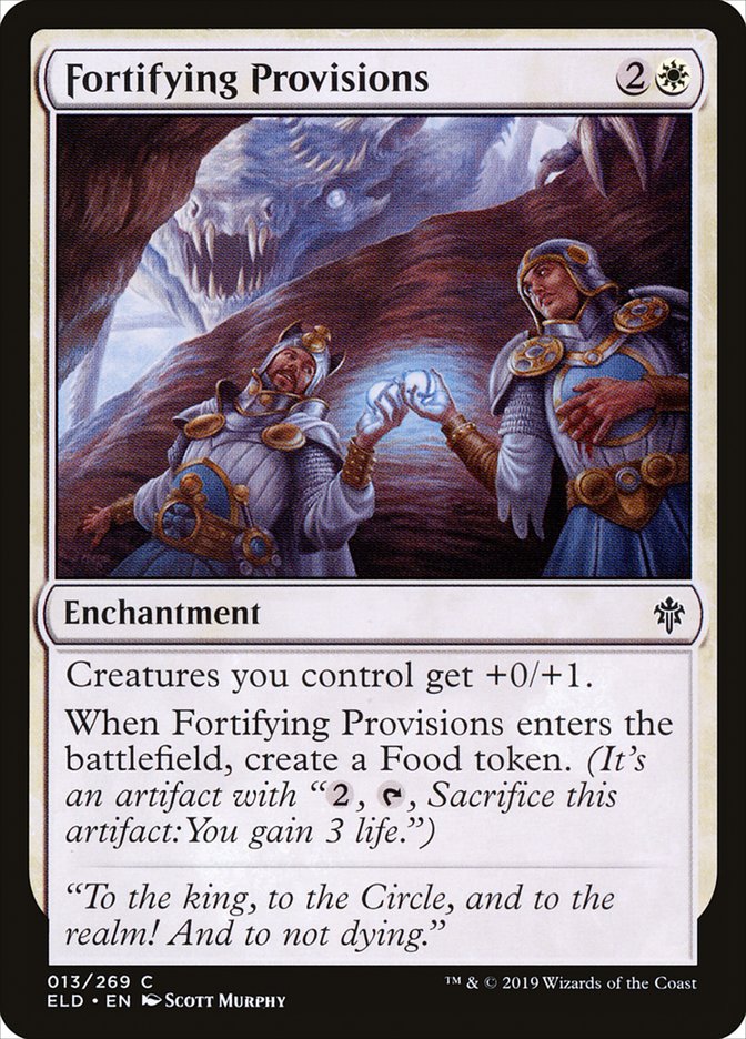 Fortifying Provisions [Throne of Eldraine] | Gate City Games LLC