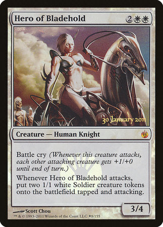 Hero of Bladehold [Mirrodin Besieged Promos] | Gate City Games LLC