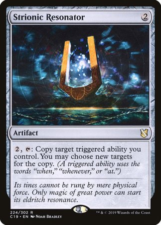 Strionic Resonator [Commander 2019] | Gate City Games LLC